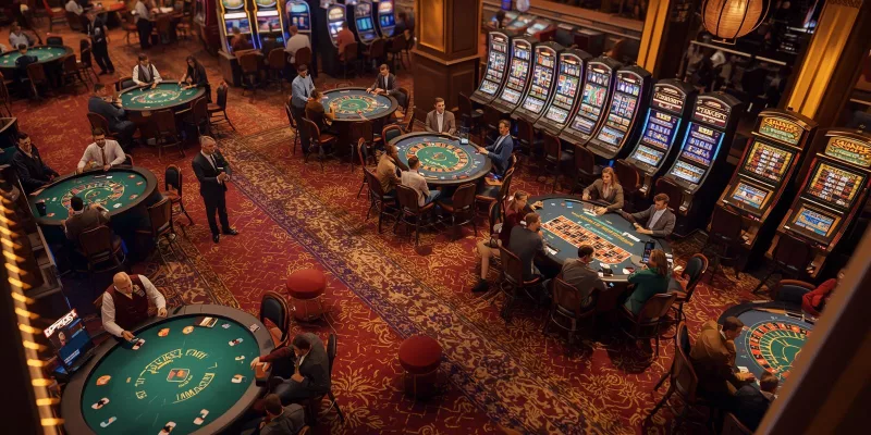 Hệ thống trò chơi trực tuyến đa dạng bao gồm game giải trí, casino trực tuyến